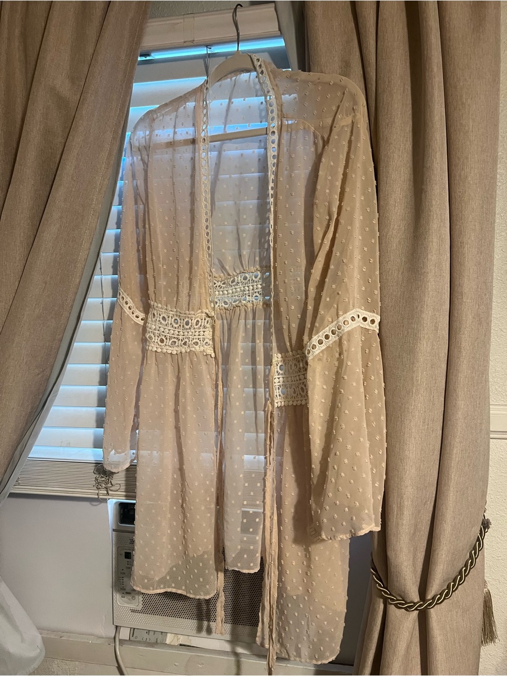 Sheer robe